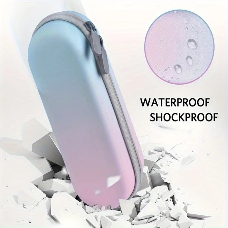 Electric toothbrush travel case, equipped with hanging chain and portable toothbrush holder