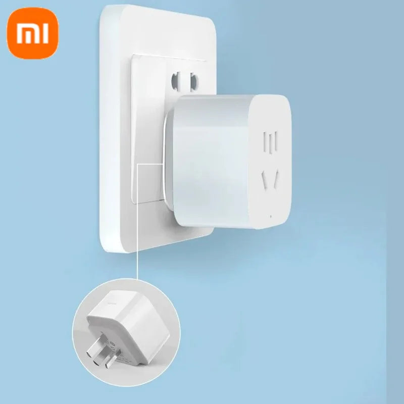 Xiaomi Mijia Smart Socket 3 WIFI Power Statistics Version Wireless Remote Control Adaptor Power On Off Work With Mi home APP
