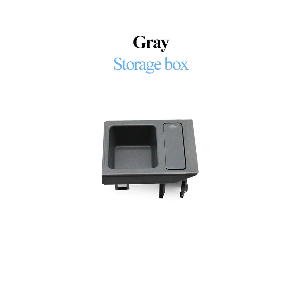 Car Front Center Console Drink Water Cup Holder Storage Tray Box For BMW 3 Series E46 1998-2006 323i 318i 320i 51168217953