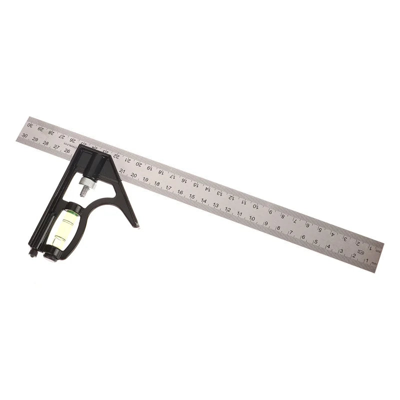 High Quality Stainless Steel Angle Square Measuring Tools Set Precise Aluminium Adjustable Combination Spirit Level