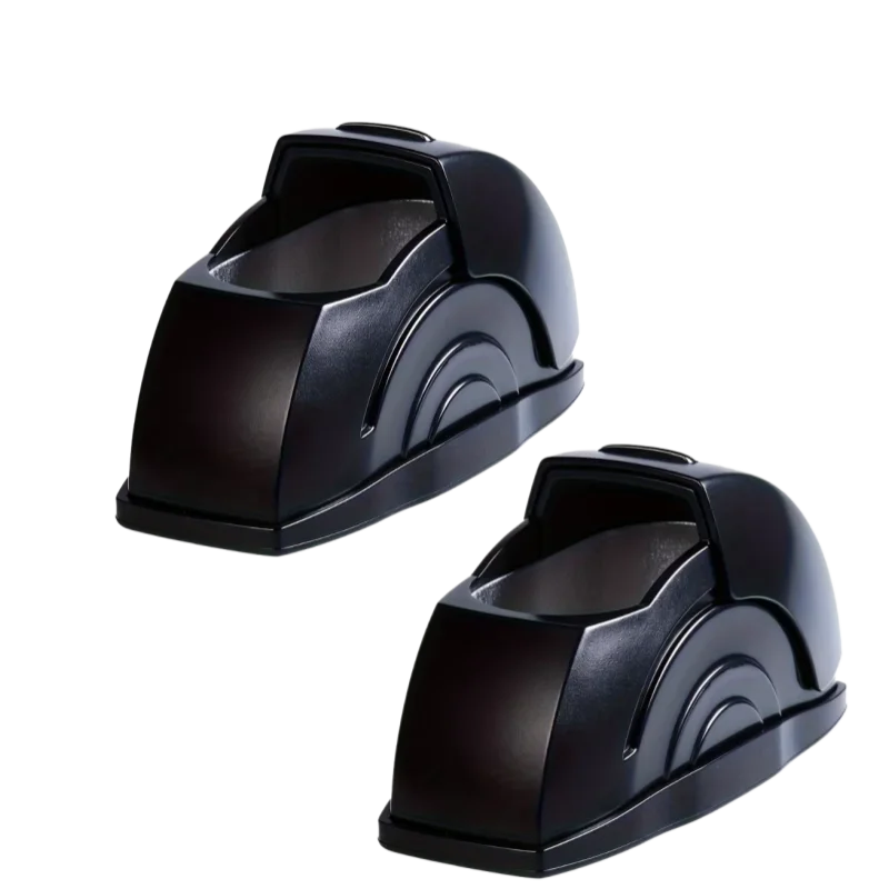 Lidded Odor-Blocking Car Ashtray, Mini Durable Ash Storage Holder, Leakproof Auto Accessory Avoiding Flying Ash for Daily Drivin