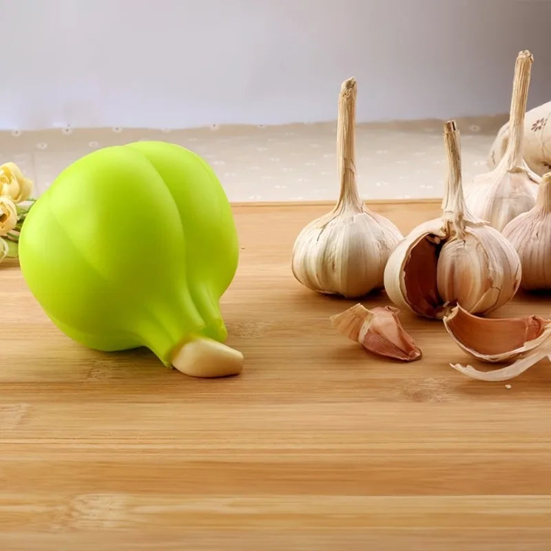 Silicone Garlic Peeler Suitable for Kitchen Food Garlic Peeling Tool Simple Convenient Quick Easy To Peel Clean Kitchen Gadgets