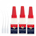 Super Glue Plastic Professional Adhesive Transparent Cyanoacrylate Glue Fast Drying Odorless Long Lasting Bonding