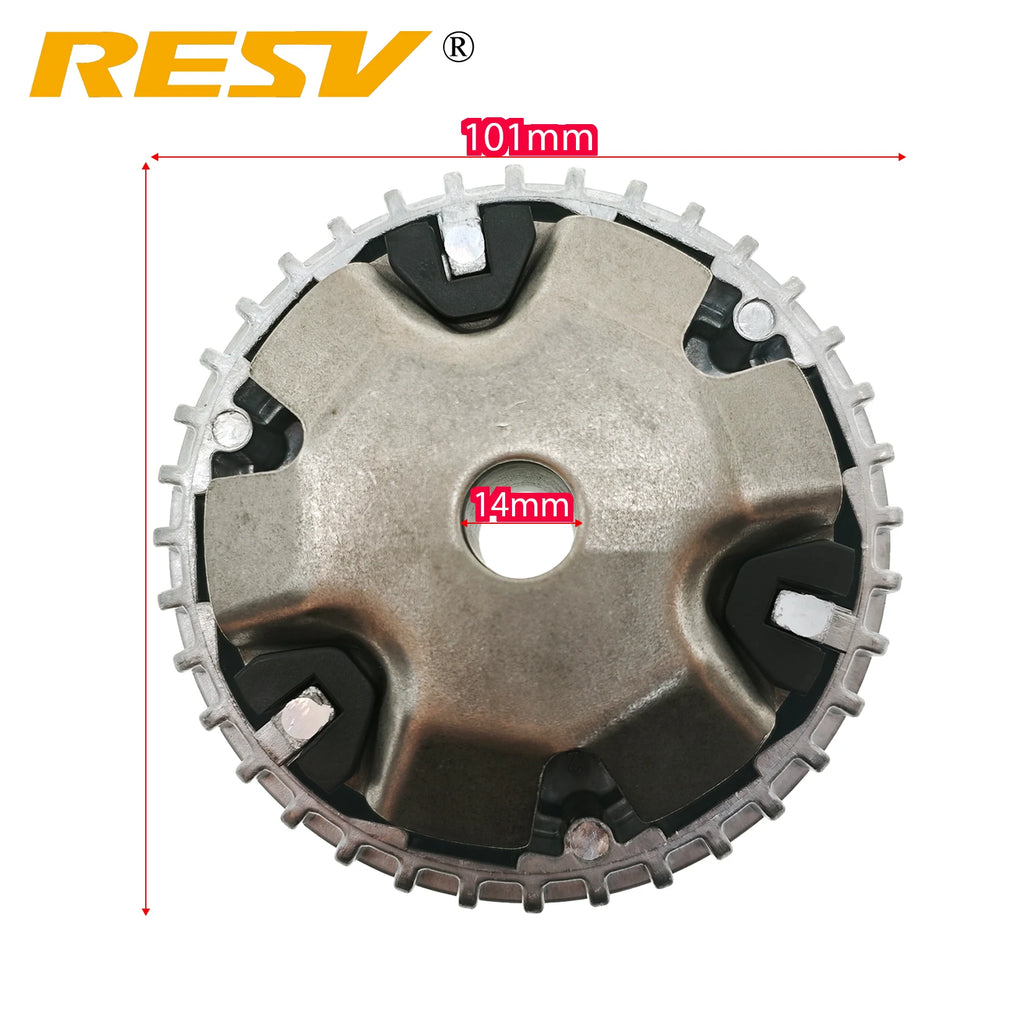 RESV for Honda WH100 WH100T/A/H/F/H SCR100 GCC100 LEAD 100 SCV100 LEAD SPACY100 Variator Drive Face Pulley Assy.
