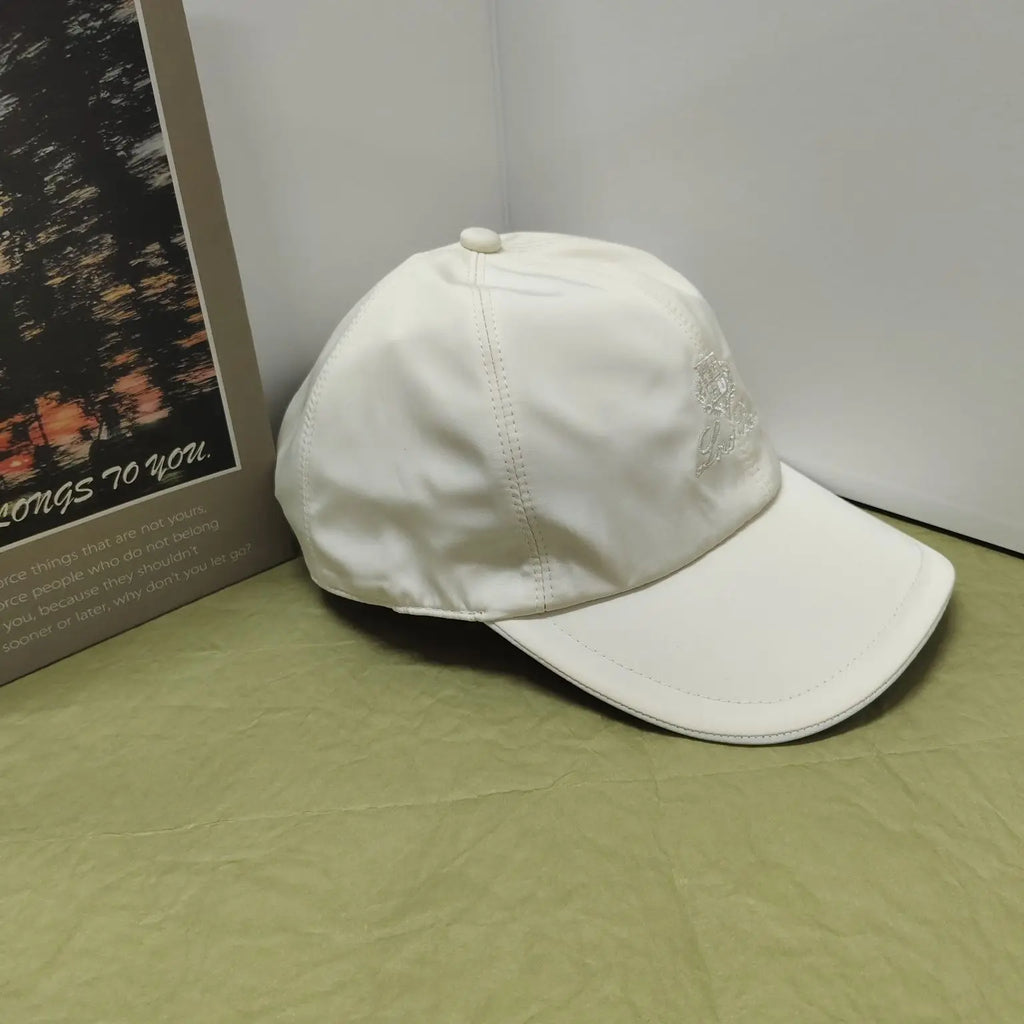 2026 Hat Cap New Men and Women Summer Outdoor Korean Version Baseball Cap Quick Drying Casual Letter Sun Protection Embroidery