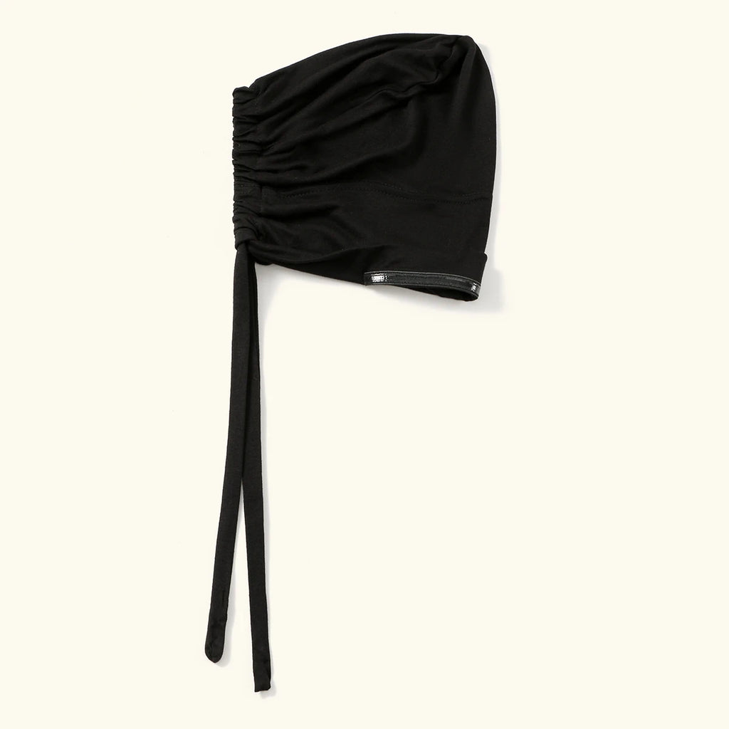 Ramadan Women Cotton Modal Anti-slip Hijab Undercap Solid Turban tube Elastic Tie Back Muslim Hair Bonnet Jersey Hijab Bandana