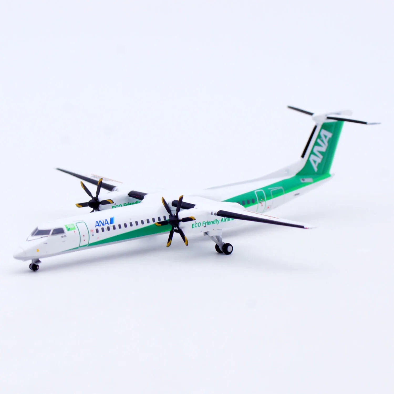 SA4039 Alloy Collectible Plane Gift JC Wings 1:400 ANA All Nippon Airways Bombardier Dash 8-Q400 Diecast Aircraft Model JA858A