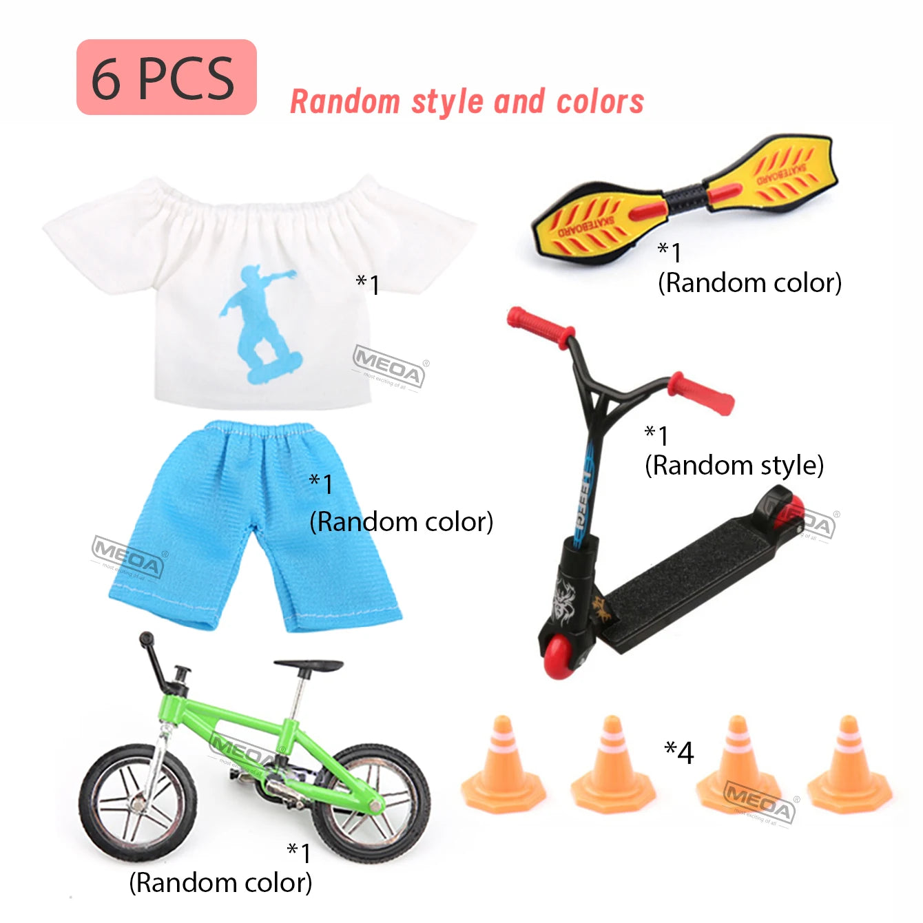 Profession Finger Boarding DIY Ramp Park Finger Scooter Finger Skateboard with Metal Bridge Skate Trucks Kid Pocket Toys Gift