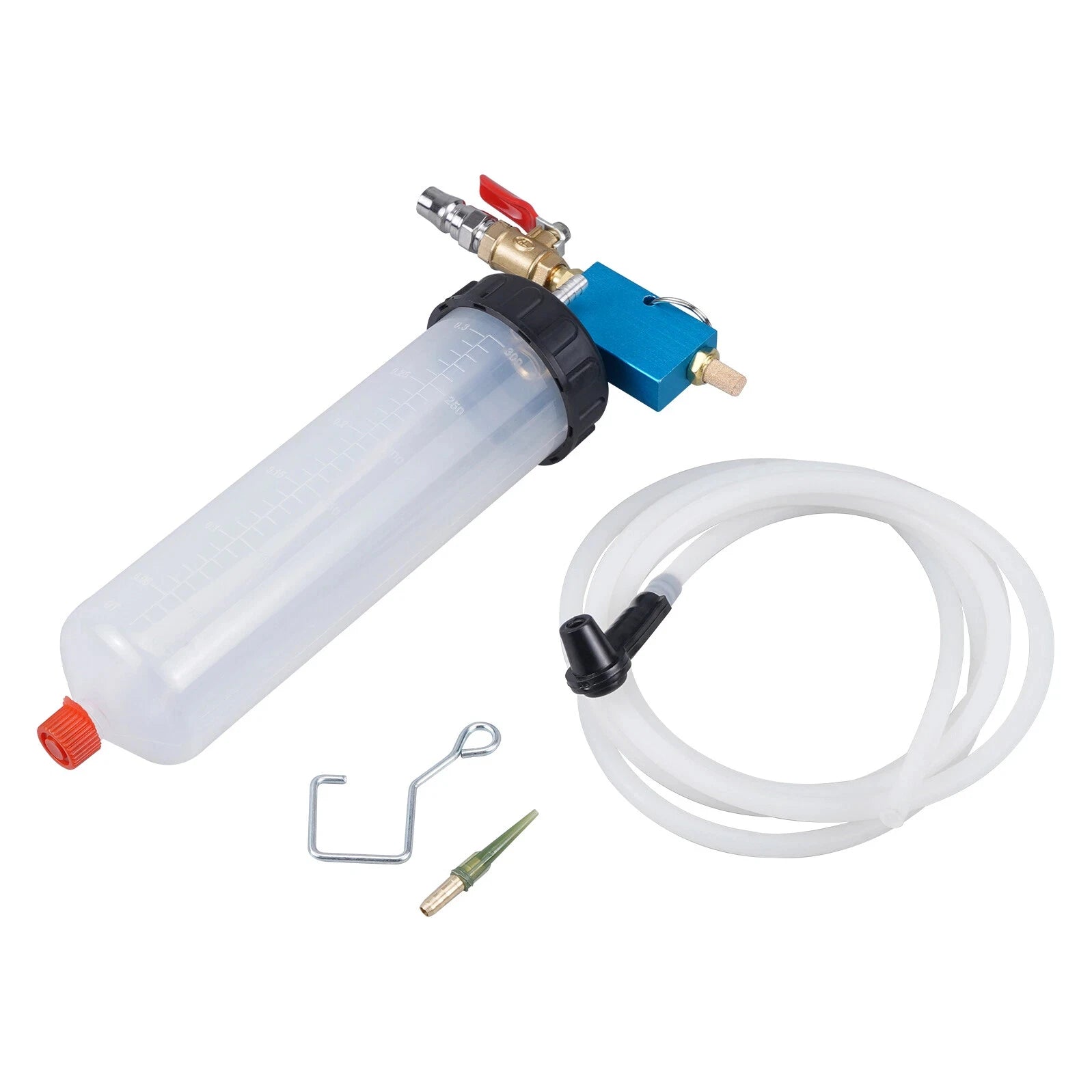 Universal Oil Change Pump Brake Bleeder Fluid Suction Hydraulic Exchange Drain Tools with Hose Extractor Pump Oil Evacuator