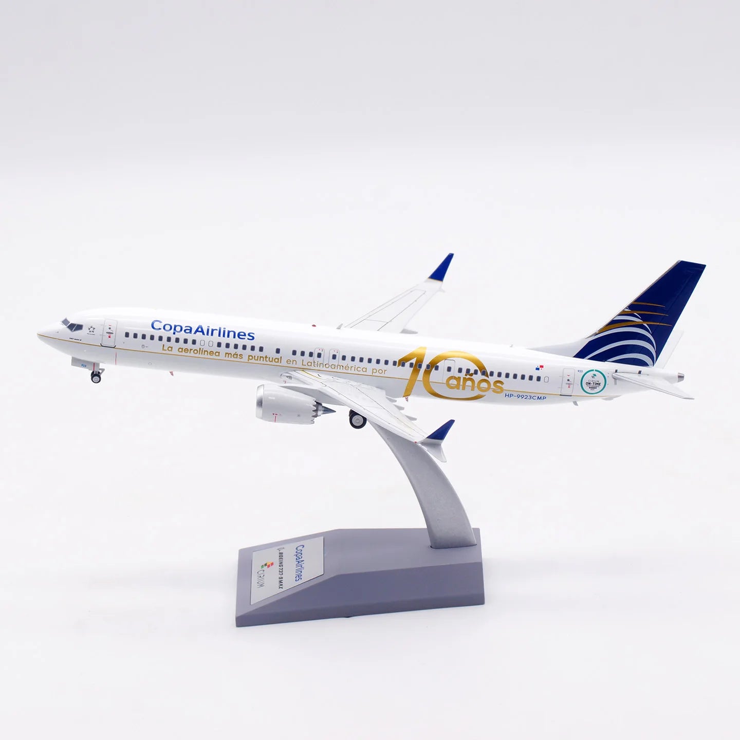 IF739MCM1025 Alloy Collectible Plane Gift INFLIGHT 1:200 Copa Airlines Boeing B737-9 MAX Diecast Aircraft Jet Model HP-9923CMP