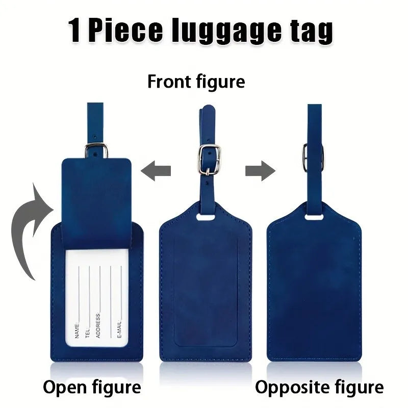 Luggage Tags for Suitcases Baggage Tags with Privacy Protection, Travel Essentials Luggage Accessories
