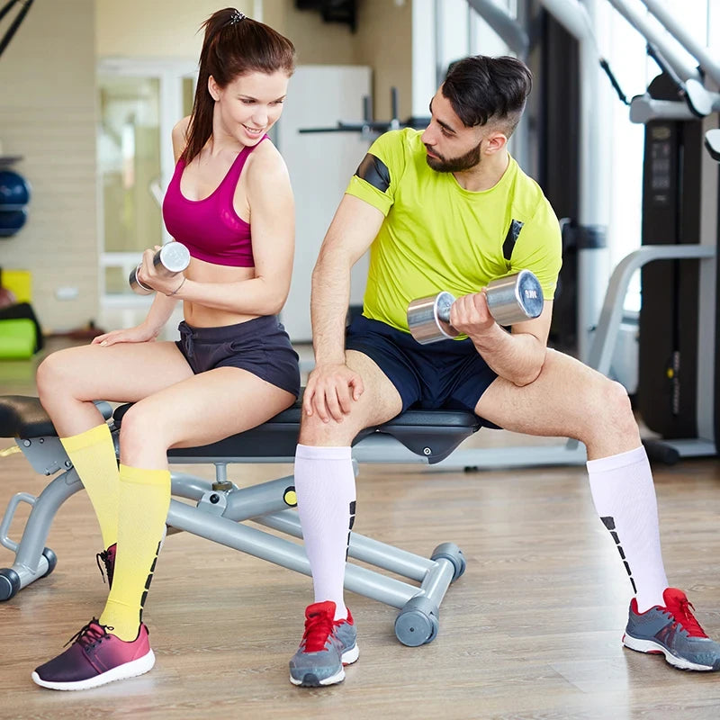 Compression Socks Varicose Veins Socks Pregnancy Anti Fatigue Blood Circulation Socks Gym Outdoor Cycling Football Fitness Socks