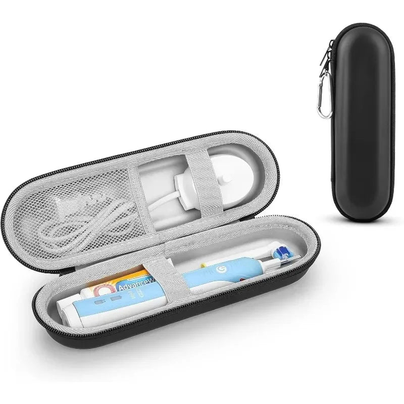 Portable Hard EVA Storage Case for Electric Toothbrush - Travel Protective Shell Organizer Holder Accessories