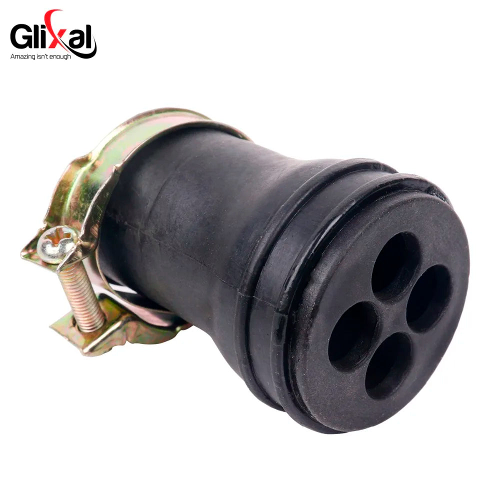 Glixal Short Intake Breather Tube for GY6 49cc 50cc 80cc 100cc 4-stroke QMB139 139QMB Engine CVT Covers
