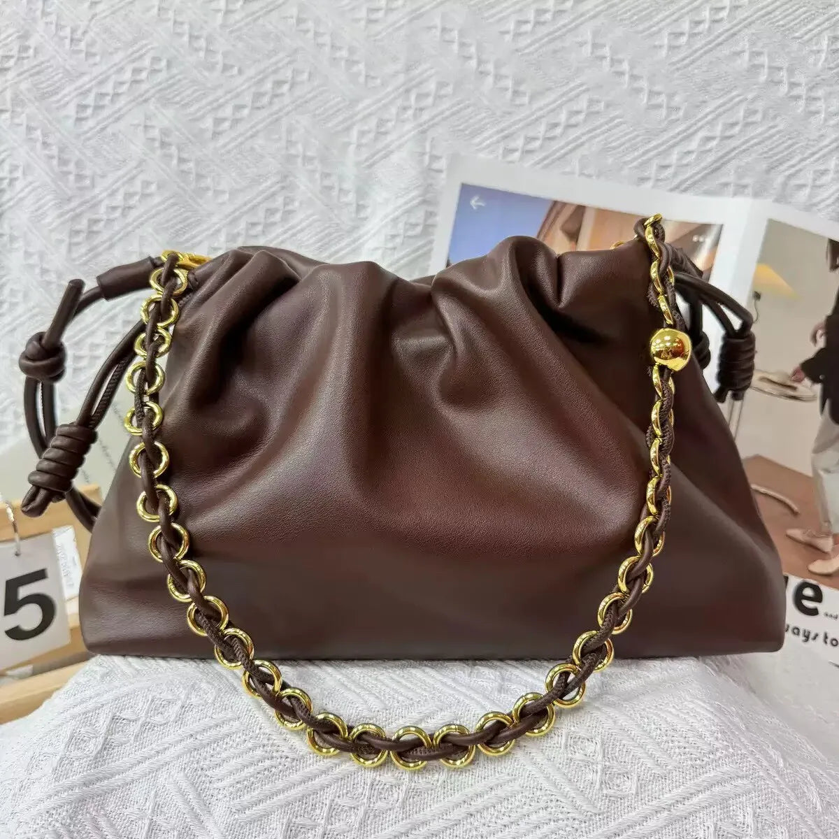 Luxury Handbag For Women Famous Brands Handbag New Cloud Double Shoulder Straps Classic Fashion Exquisite Trend Shoulder Bags