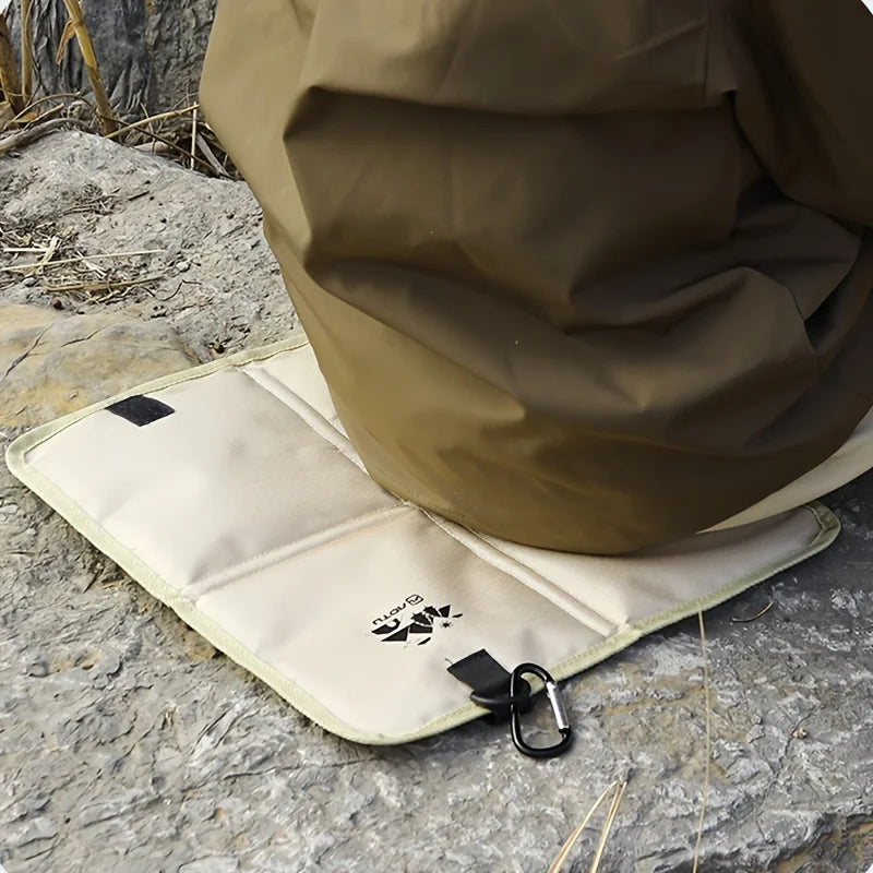 Outdoor Camping Foldable Seat Cushion, Moisture-Proof Mat for Hiking Picnic, 3 Colors