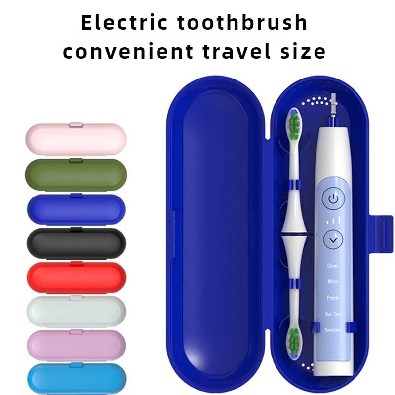 1pcToothbrush & Toothpaste Holders with Protective Cover, Portable Travel Case for Oral B Electric Toothbrush Handle Storage Box