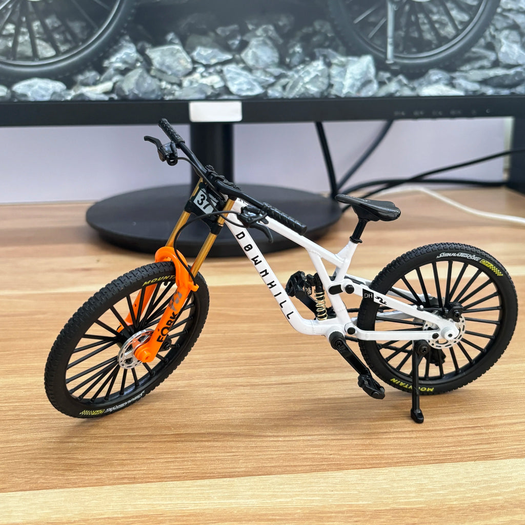 New 1:6 Model Alloy Mountain Bicycle Diecast Metal Racing Mountain Bike Simulation Collection Gift Toys