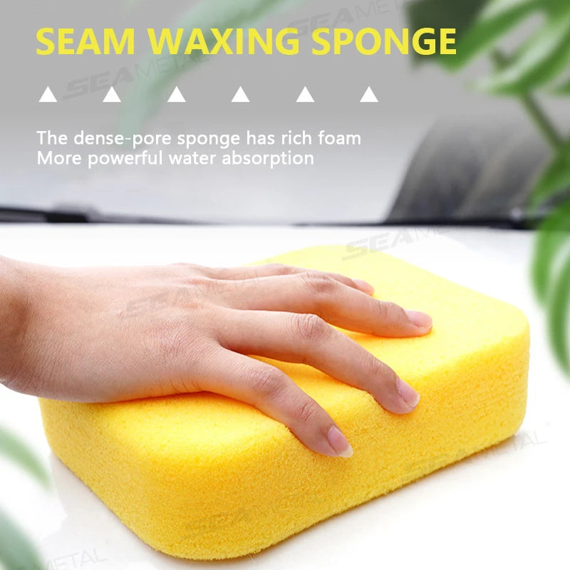 SEAMETAL Car Wash Sponge Block Car Motorcycle Cleaning Supplies Large Size High-density Sponge Brush Dusting Car Cleaning Tools