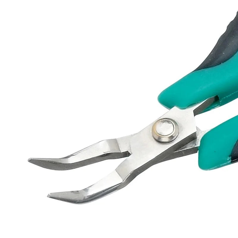Pro'sKit PM-396H/I Flat Nose Plier Stainless Steel Flat Pliers Mini Anodontia Vise Pointed Nose Plier For Electronic Repair
