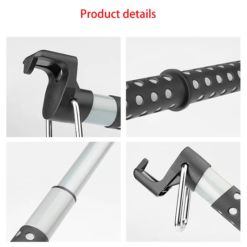 RV Car Hanger On-board Telescopic Clothes Drying Rod for Car Travel Luggage Self Driving Product Clothes Coats Bags Rack