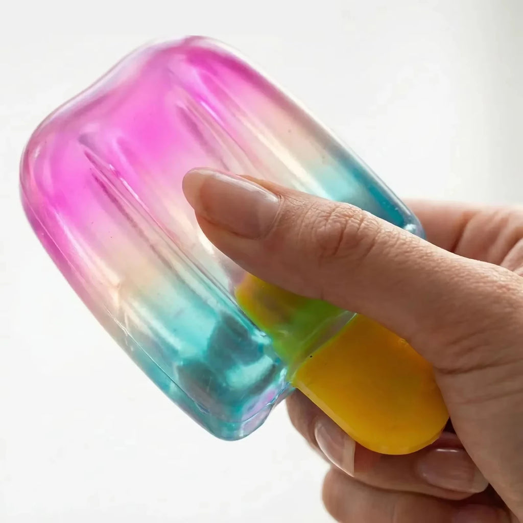NeeDoh Sensory Stress Reliever Ice Cream Squishy Slow Rebound Stress Ball Anti-Anxiety Squeeze Objec Sensory Toys Birthday Gifts