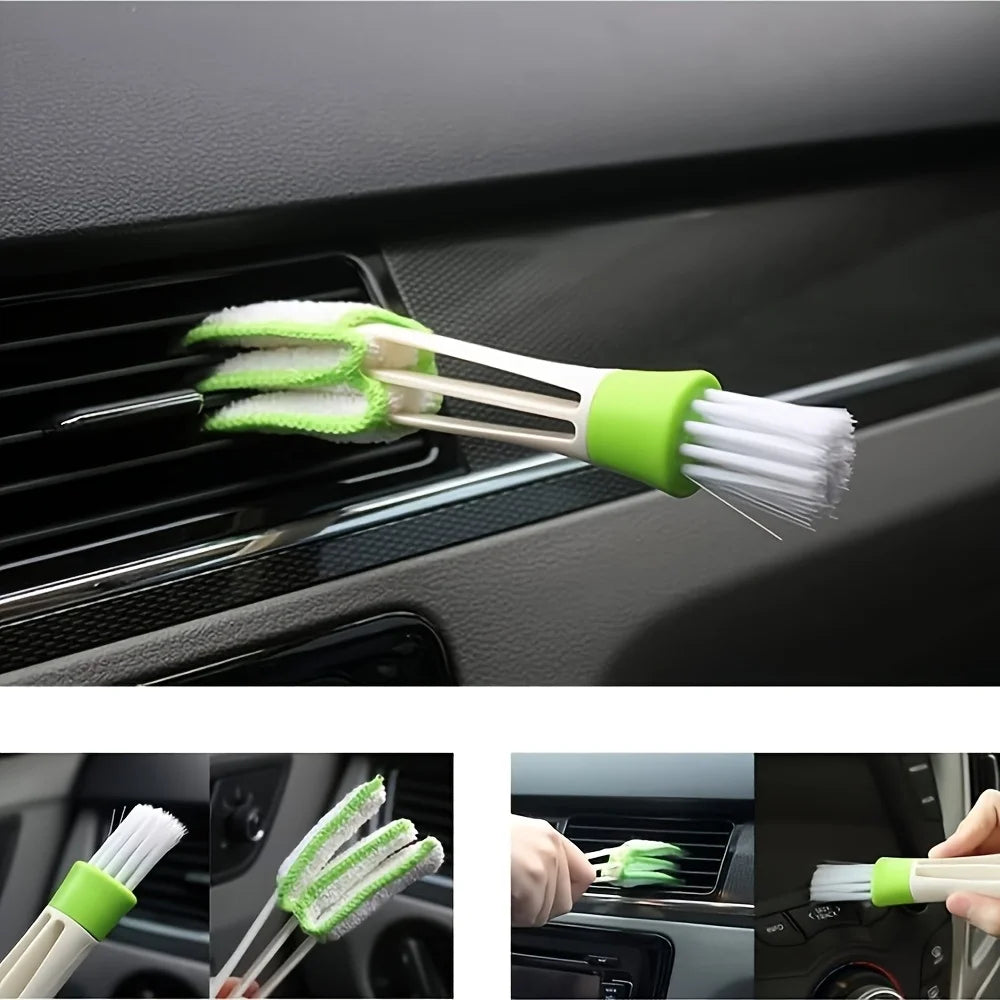 New Car Cleaning Kit Scrubber Drill Detailing Brush Set Air Conditioner Vents Towel Polisher Car Auto Detailing Tools