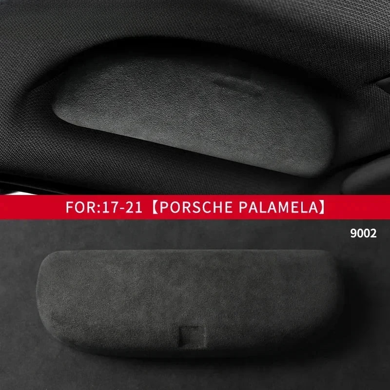 Car Interior Refitted Roof Handle Glasses Case Sunglasses Box Storage Organizer For Porsche Palamera Cayenne Macan