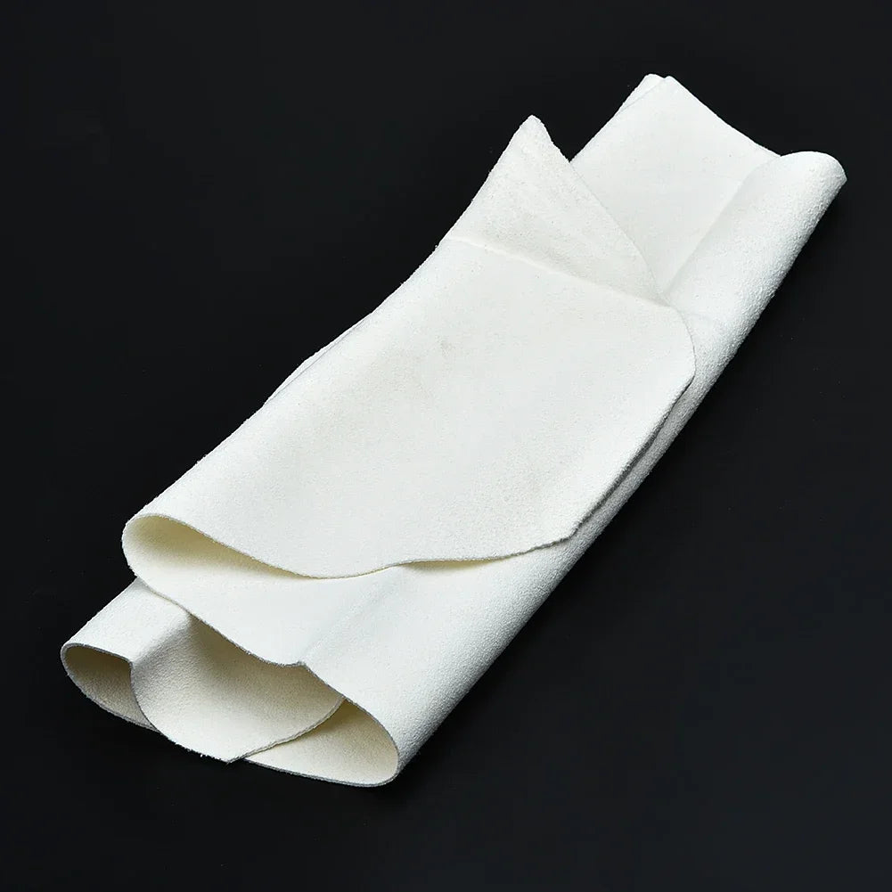 Drying Washing Cloth Towel Silverware 25 * 40cm Auto Car Cleaning Casement Chamois Leather Mirrors For Cleaning Paint Surfaces