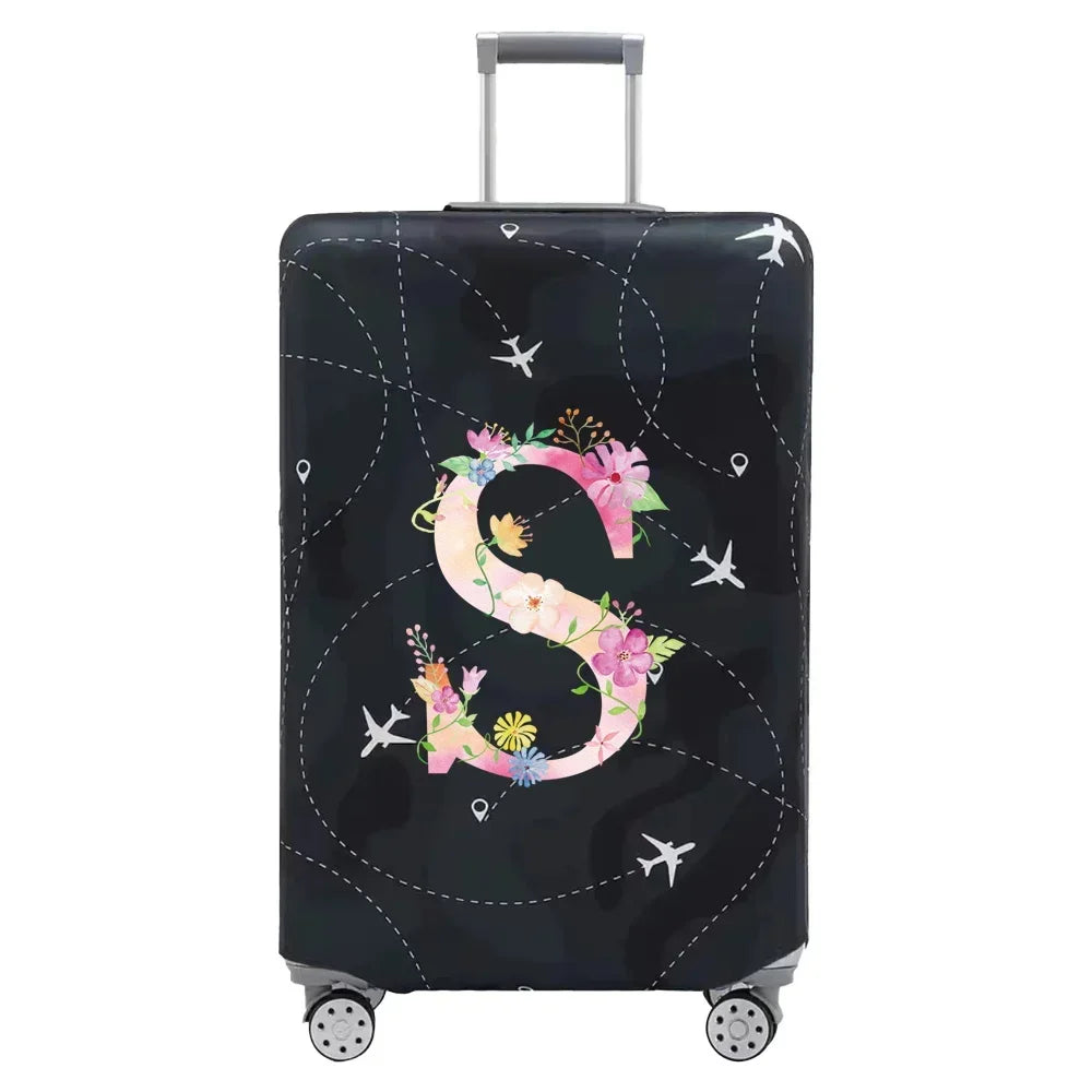 Luggage Protective Cover Elastic Dust Wear-resistant Apply 18-32 Size Pink Letter Series Protective Case Travel Accessories 2026