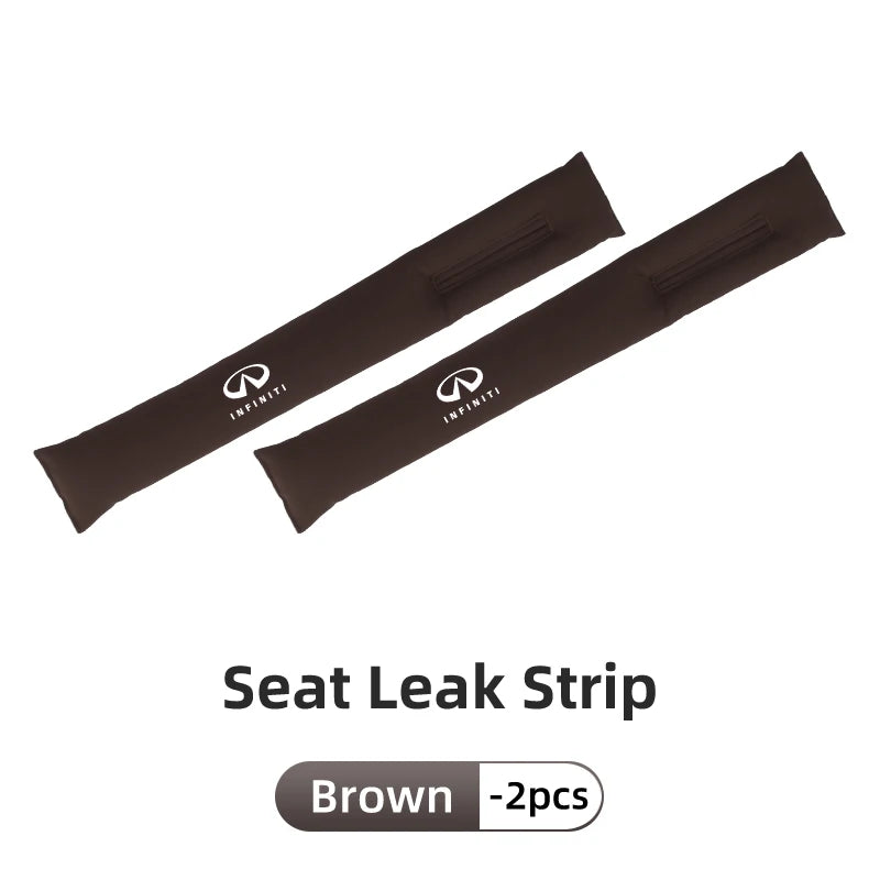 Car Seat Gap Filler Suade Leakproof Plug Seat Gap Leak Pads Filling Organizer For Infiniti Q50 FX35 Q30 G37 Q70 QX70 G35 Q60 QX5