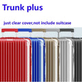 Clear Cover For Rimowa Essential with Zipper High Quality Suitcase Protector Customized Luggage Covers for 20"22"26"28"30"33"
