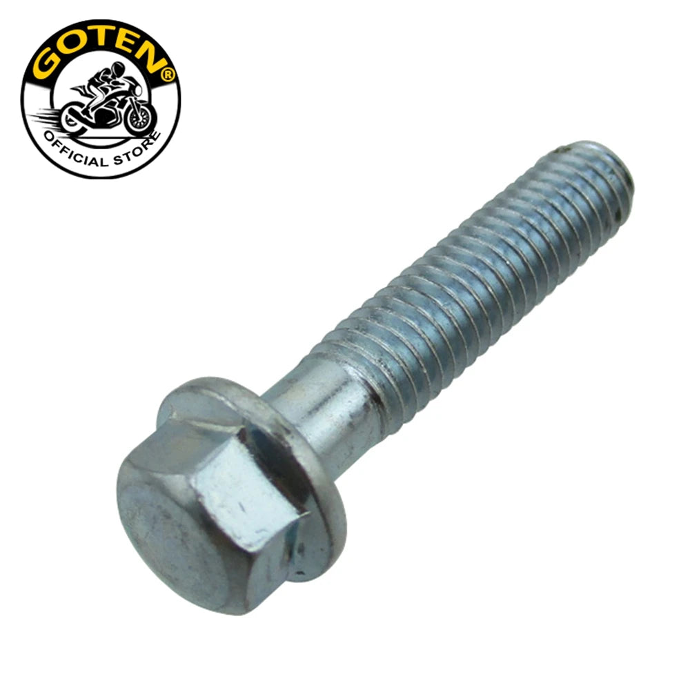 Goten Flanged Hex Bolt M6 x 28mm For Pit Dirt Bike ATV Quad Go kart Engine