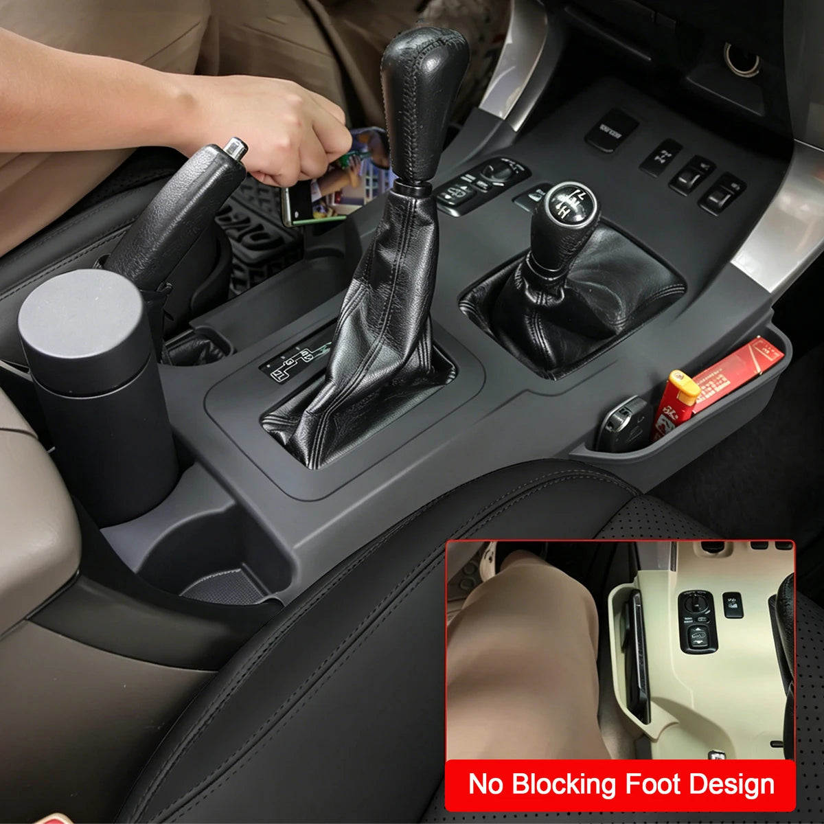 Suitable for 2003-2009 Toyota Prado Lc120 Central Control Silicone Storage Mat Central Control Anti-Slip Protection Mat Interior Protection Accessories