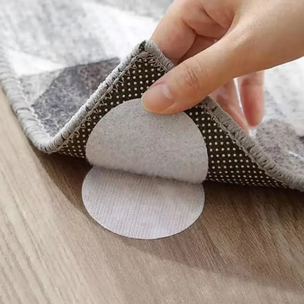10pcs-Strong Self Adhesive Fastener Hook and Loop Tape Sticky Dots Adhesive Glue Tape for Bed Sofa Mat Carpet Sticker