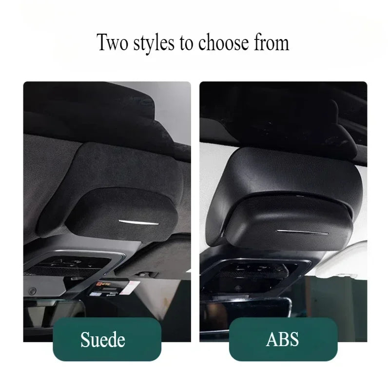 For ZEEKR 001/009 Car Glasses Case Sunglasses Protection Scratch-proof Storage Clip Car Roof Interior Modification Accessories