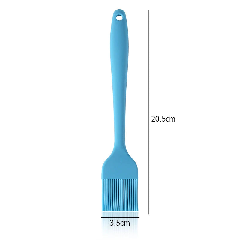 Upgraded silicone brush, heat-resistant, suitable for baking, grilling, and barbecuing, household appliance
