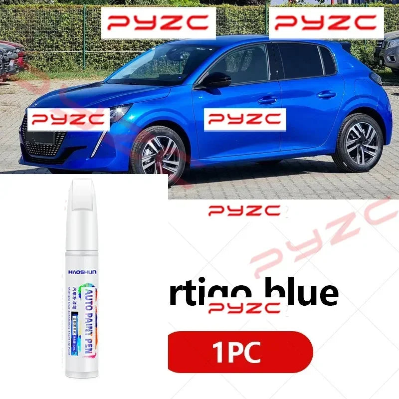 For Peugeot 208 2012-2025 B21 P21 Paint Touch Up Pen Kit - Scratch Repair Car Scratch Remover with Brush DIY Auto Accessories