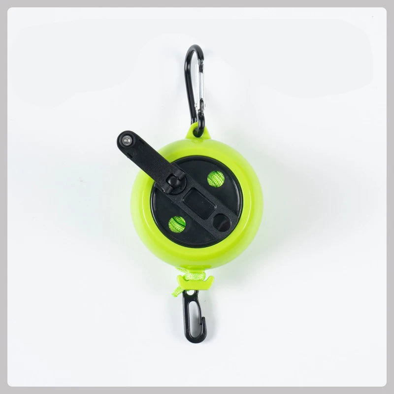 CZHIYAO 1Pc 10M Portable Travel Clothesline Adjustable Camping Clothing Line Suitable For Hotel Backyard Hiking Outdoor/Indoor