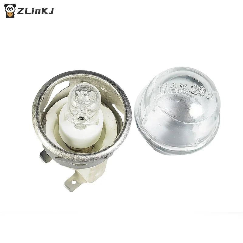 ▶1Pcs 25W/40W E14 Oven Light Bulb 220-240V Safe Halogen Oven Lamp High Temperature 500℃ Resistant Dryer Microwave Light Bulb