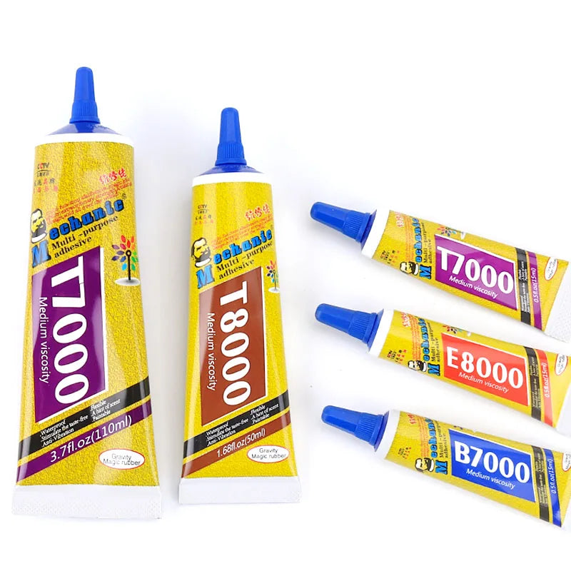 Repairman B7000 Glue, Phone Screen Adhesive for LCD Touch Screen Frame Warping Bracket & Rhinestone Bonding