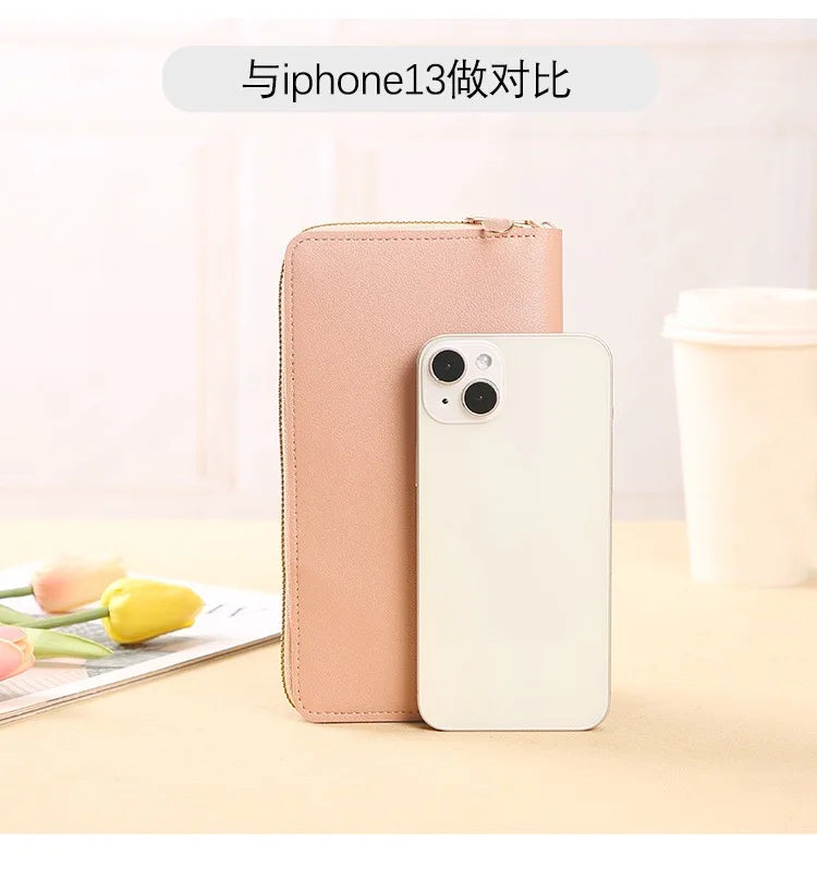 Women Touchable Phone Bag Crossbody Anti-theft Multifunctional Shoulder Bag Transparent Mini Purse Wallet Phone Pouch Messenger
