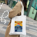 Kyiv Ukraine Milan Rio De Janeiro San Diego Santorini Greece Sydney Tokyo Women Canvas Shoulder Cotton Tote Bag Shopping Handbag