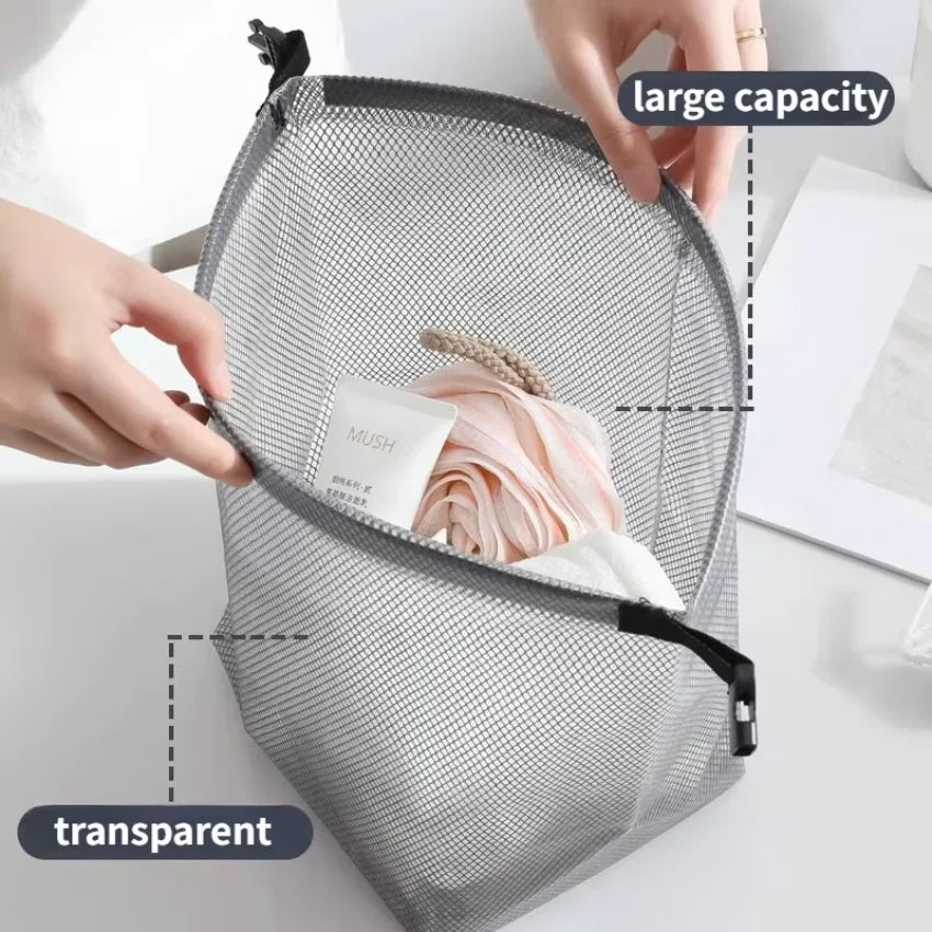 2PCS Handheld Waterproof Storage Bag Portable Sealing Swimming Bag Large Capacity Washing Bag Fitness Clothing Cosmetic Handbag