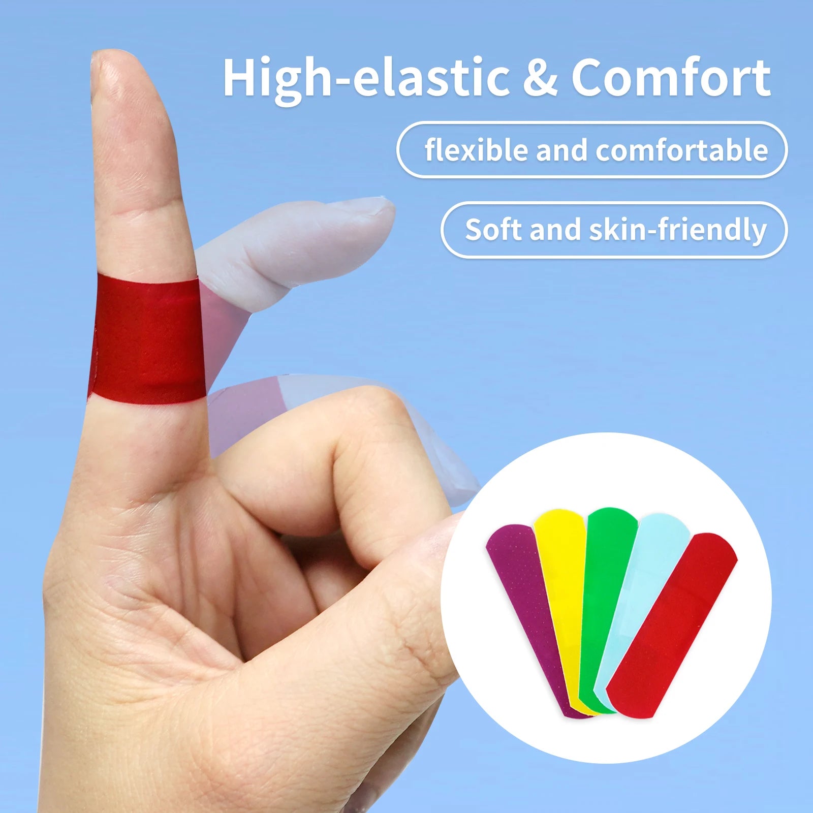 Hot 150PCs/3Boxes Waterproof Useful Colorful Adhesive Bandages Band Aid First aid kit Survival Household Outdoor First Aid kit