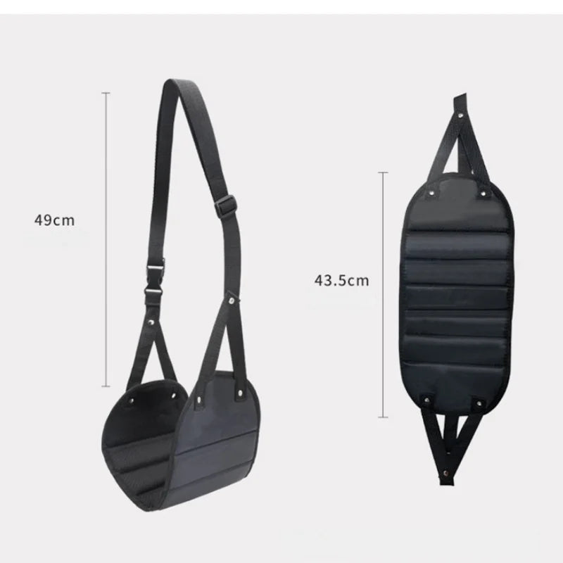 2016 New Airplane Footrest With Adjustable Strap, Portable Hammock Leg Rest, Perfect Travel Accessories