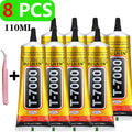 Jewelry Glue (110g) B7000/T7000 for DIY Jewelry, Mobile Phones, Metal, and Glass—Waterproof Transparent/Black Adhesive