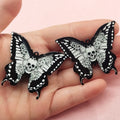 10pcs Butterfly Acrylic Pendant Halloween Skull DIY Jewelry Making Earrings Keychain Accessories