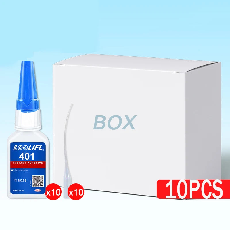 Loctite 401 Quick Glue Instant Fast Adhesive - Super Strong Multi-Purpose Colorless Liquid for DIY Repair And Bonding