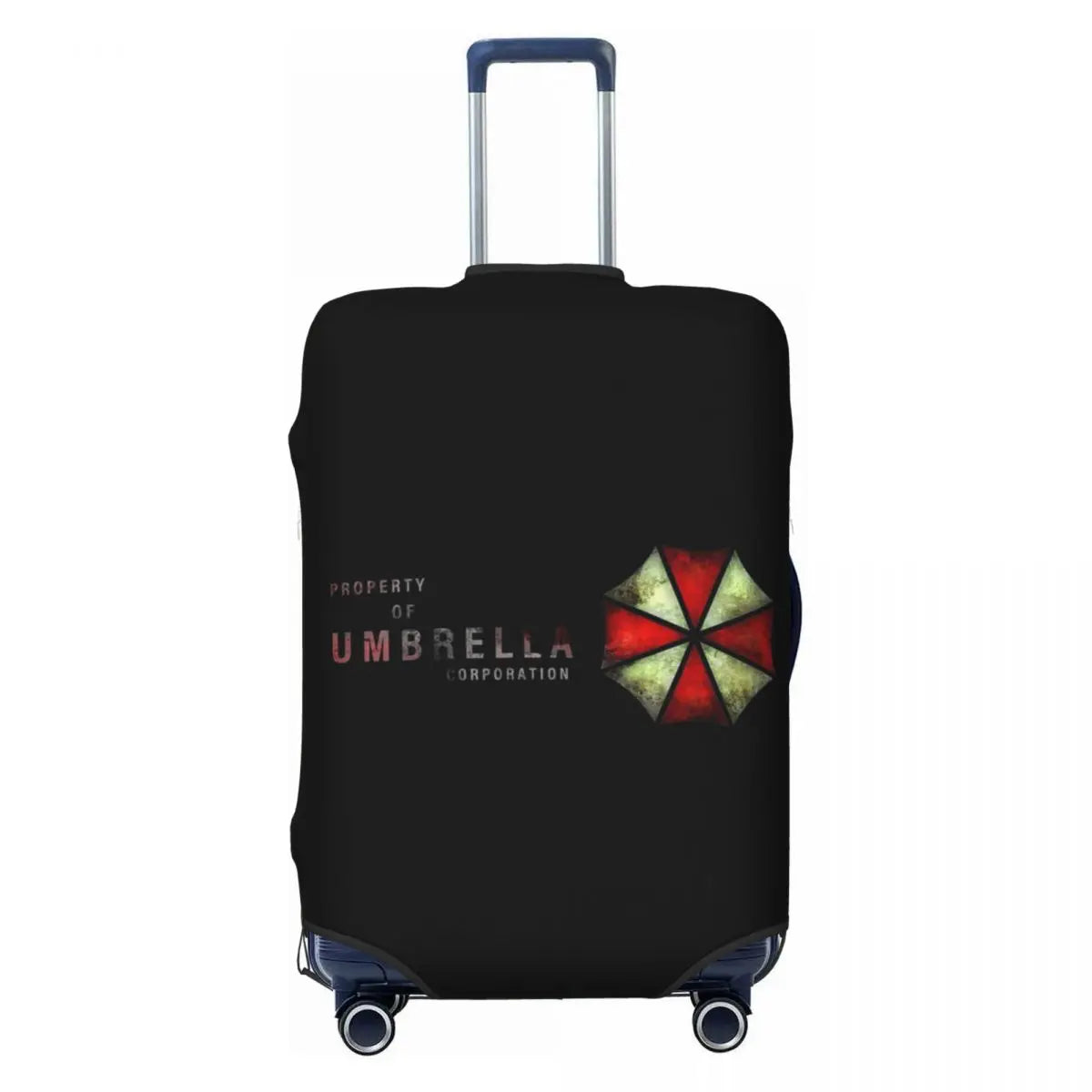 Movie Game Corporation Umbrellas (3) Suitcase Cover Protection Elastic Travel Luggage Protector Covers for 18-32 Inch